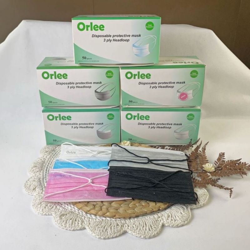 MASKER HIJAB ORLEE ISI 50