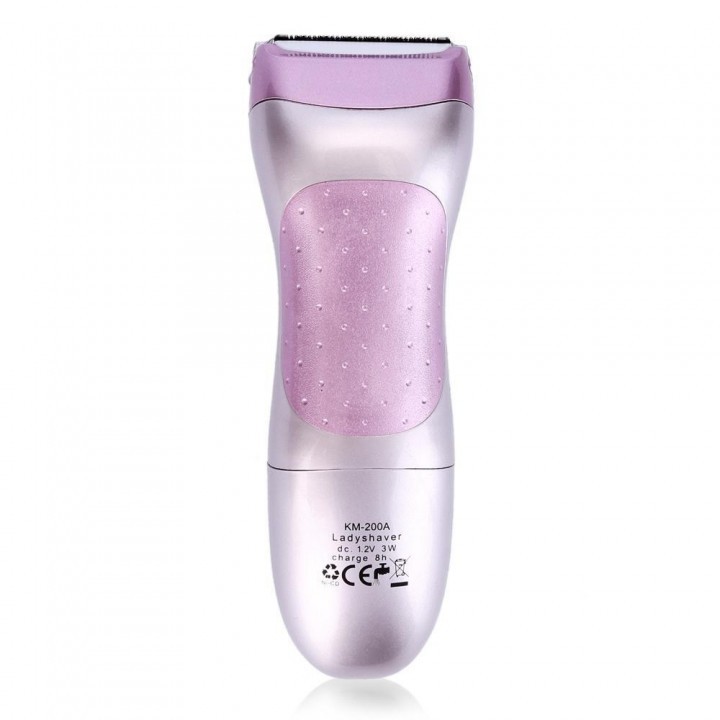 KEMEI KM-200A Rechargeable Electric Hair Remover Washable Epilator