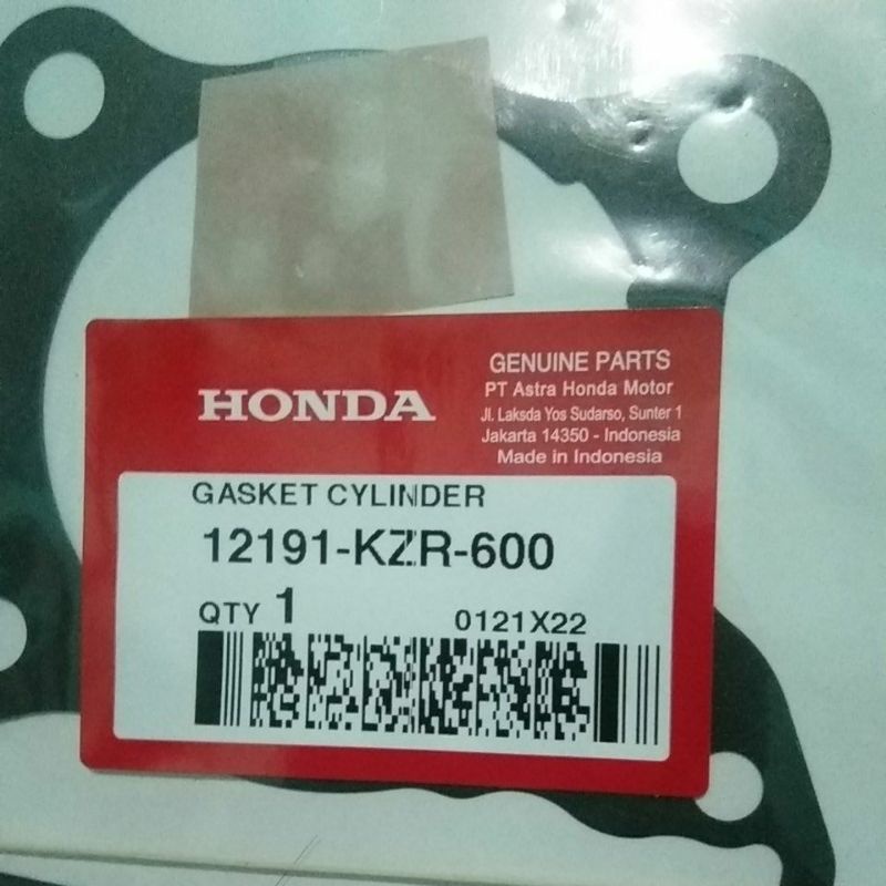 Paking Boring Gasket Cylinder Vario125 Vario150