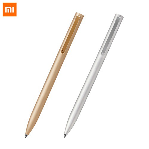 Pulpen XIAOMI Mi Aluminum Rollerball Pen atau Metal Signature Pen original Xiaomi Lampo YouPin
