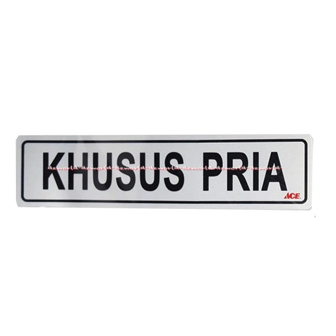 Stiker Khusus Pria Sticker Pira Only Cowok Pria Laki Laki Arahan Pemberitahuan Mudah Di Aplikasikan Pada Kaca Metal Atau Plastik