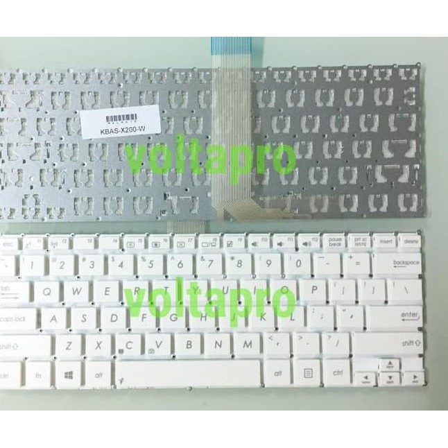 SOL113 Keyboard Asus Vivobook F200CA F200LA X200MA X200LA X200CA R202 Putih *4