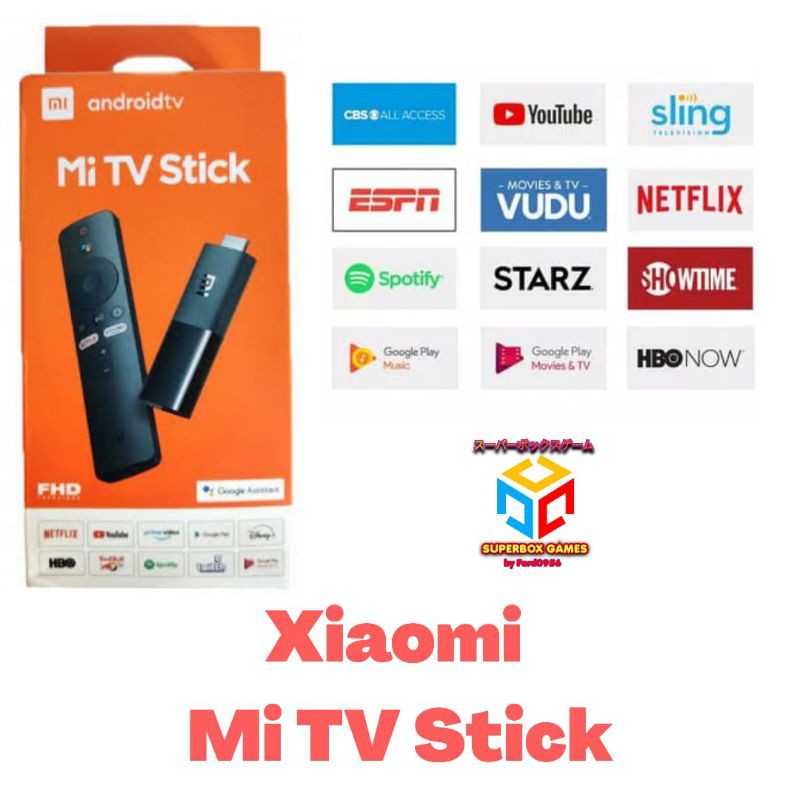 Xiaomi Mi Tv Stick Android Smart Tv Hdmi Shopee Indonesia