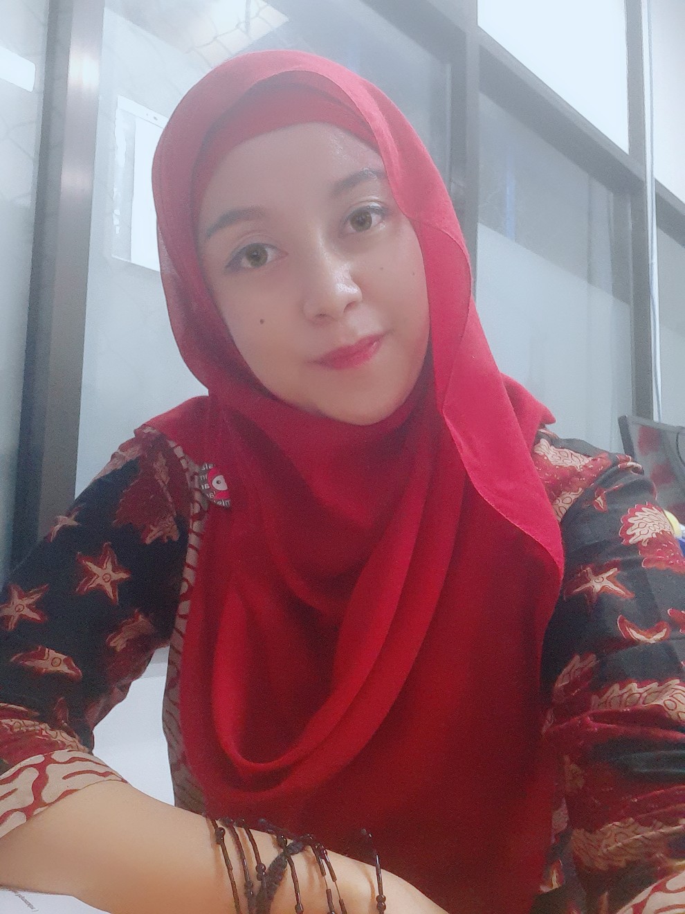 Blouse Batik Modern  | Atasan Batik Wanita | Free Maskar | Size S-m-l-xl-xxl-3l-4l-5l