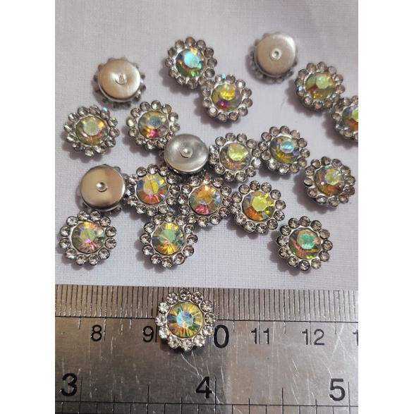 DIAMON CANGKANG BUNGA 12MM 25PCS