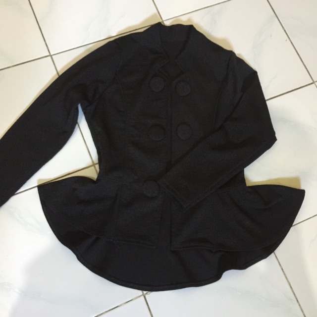 Preloved bolero peplum