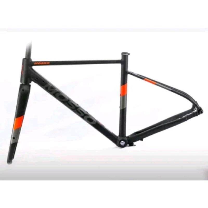 Frame roadbike mosso 730gvl gravel. rangka sepeda road bike 730 gvl moso discbrake