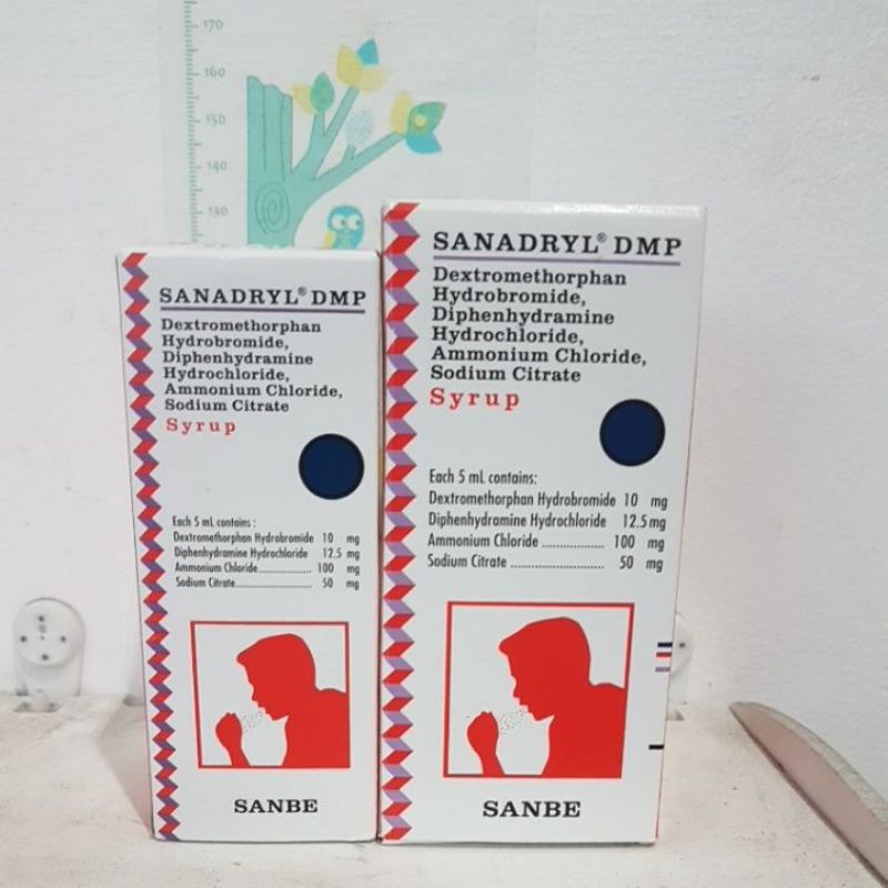 SANADRYL DMP obat batuk kering