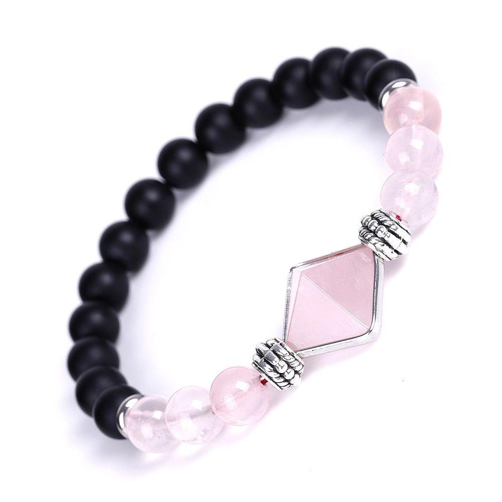 Gelang Chakra Amethysts Natural Untuk Pria Dan Wanita|Gelang Manik-Manik Batu Mata