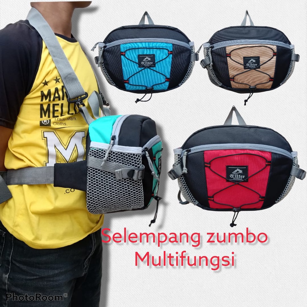 ELITER ADVENTURE BID ORIGINAL BAGS TAS SELEMPANG MULTIFUNGSI SERBAGUNA TAS PINGGANG PRIA