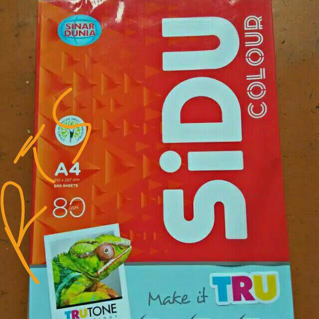 

Kertas warna it 180 blue sidu A4 80gsm8