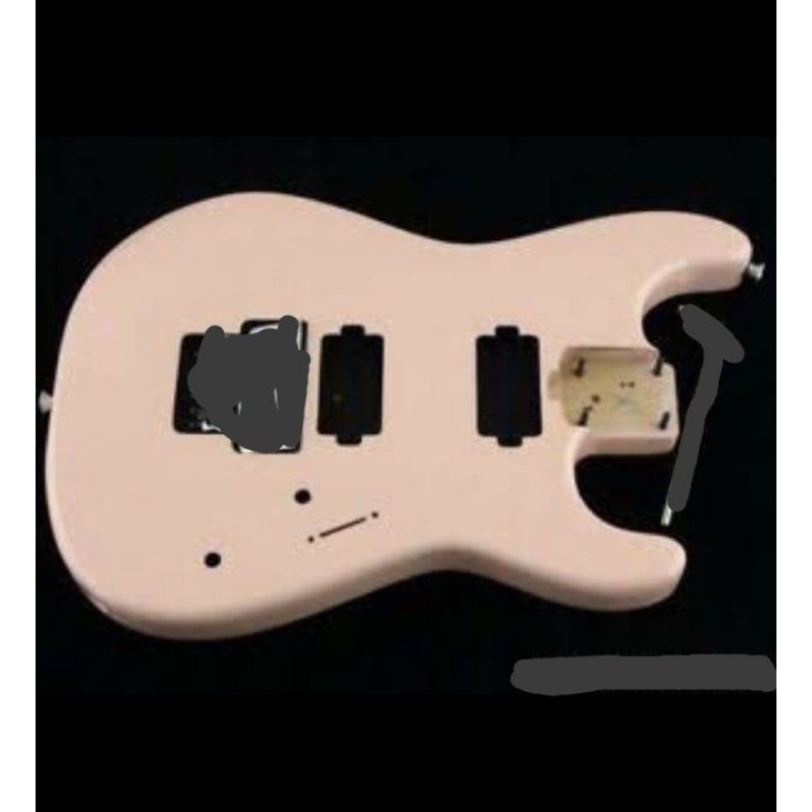 gitar charvel custom unfinised