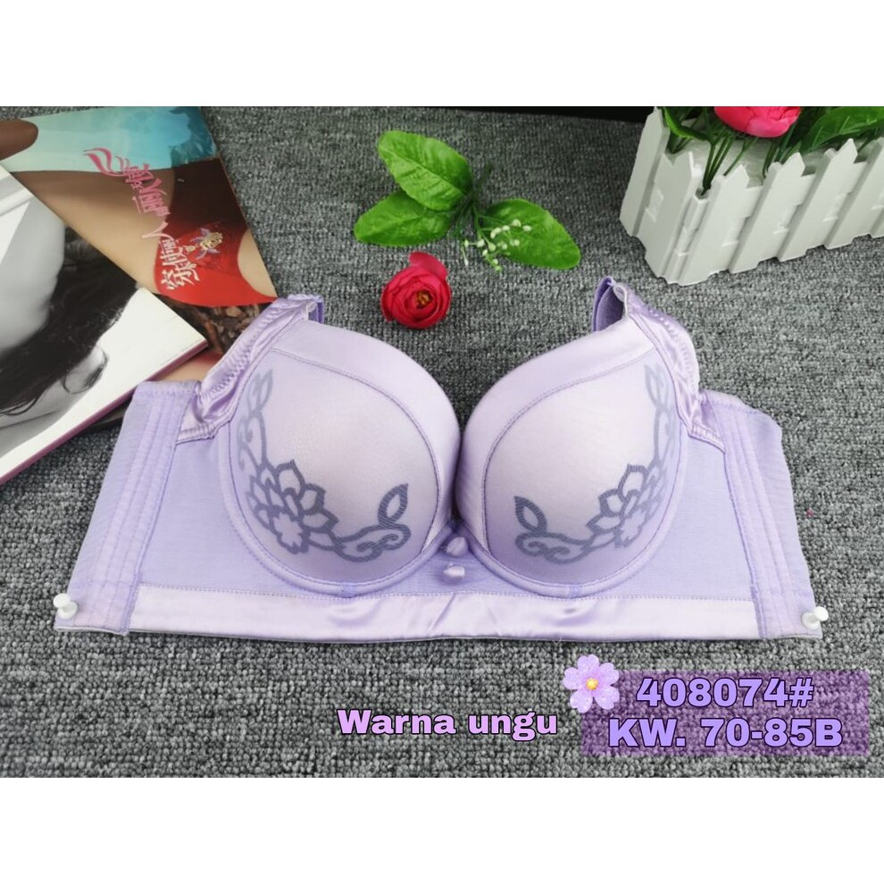 Bra Padding / BH Wanita Import Seri 408074 - Busa Tabal, Kawat