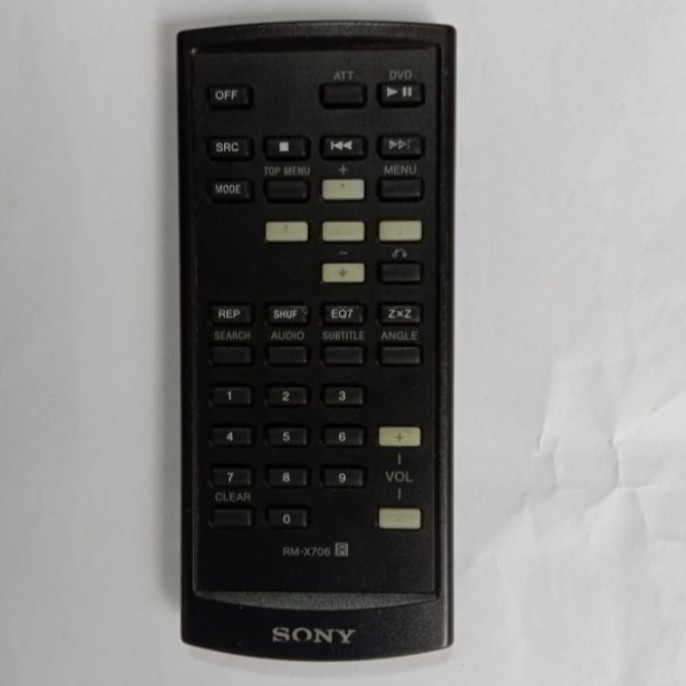 Remot DVD Player Sony RmX706 Original