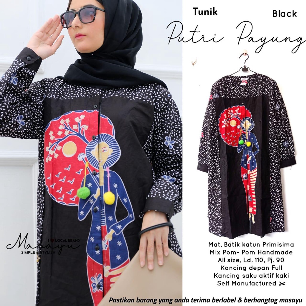 Tunik putri payung ori by masayu