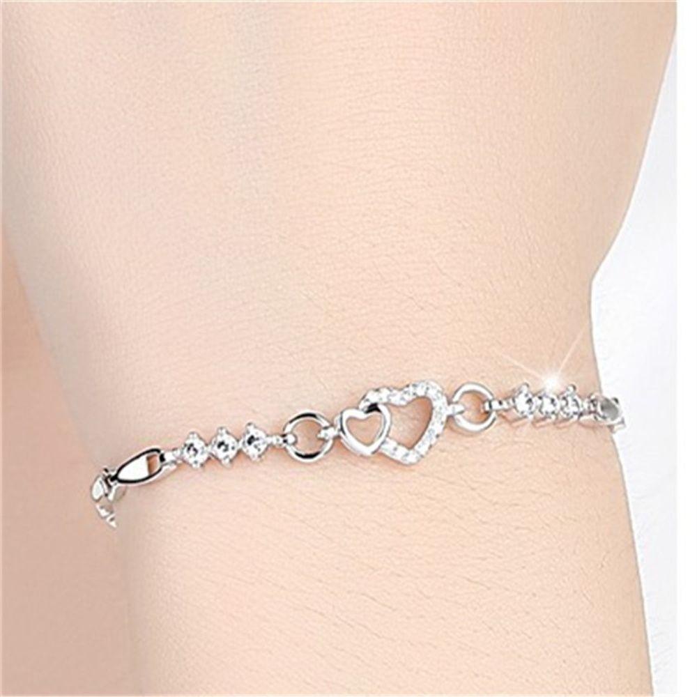 Gelang LILY Gaya Korea Pesona Perhiasan Pemodelan Kreatif925 Sterling Silver