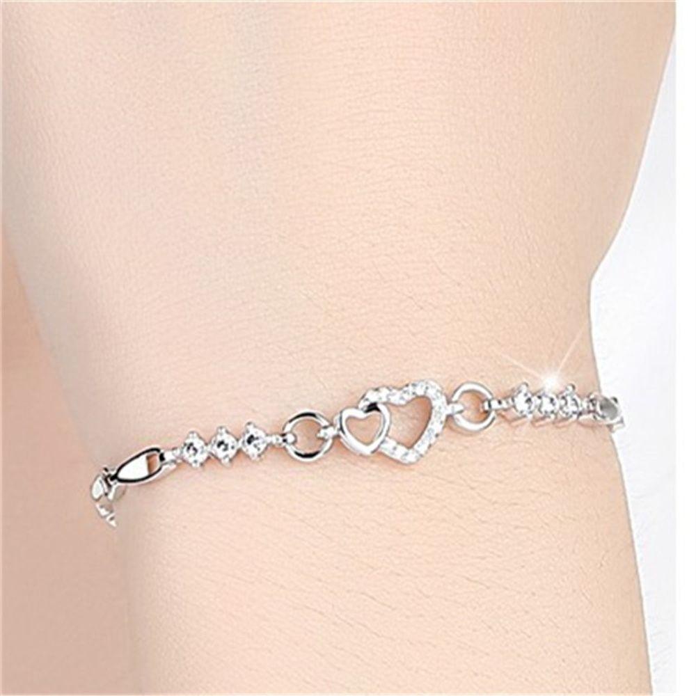 Preva Gelang Simplicity Charm Perhiasan Pesona Hiasan Wanita925 Sterling Silver