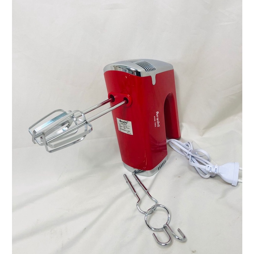 Arashi Hand Mixer AHM 1902/190Watt/2 pengocok/5 pilihan kecepatan