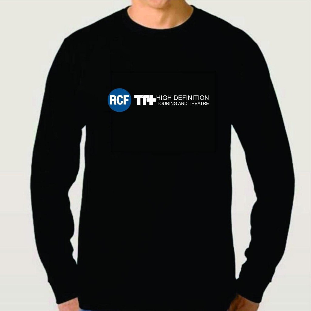 Kaos AUDIO RCF Jumbo Lengan Panjang