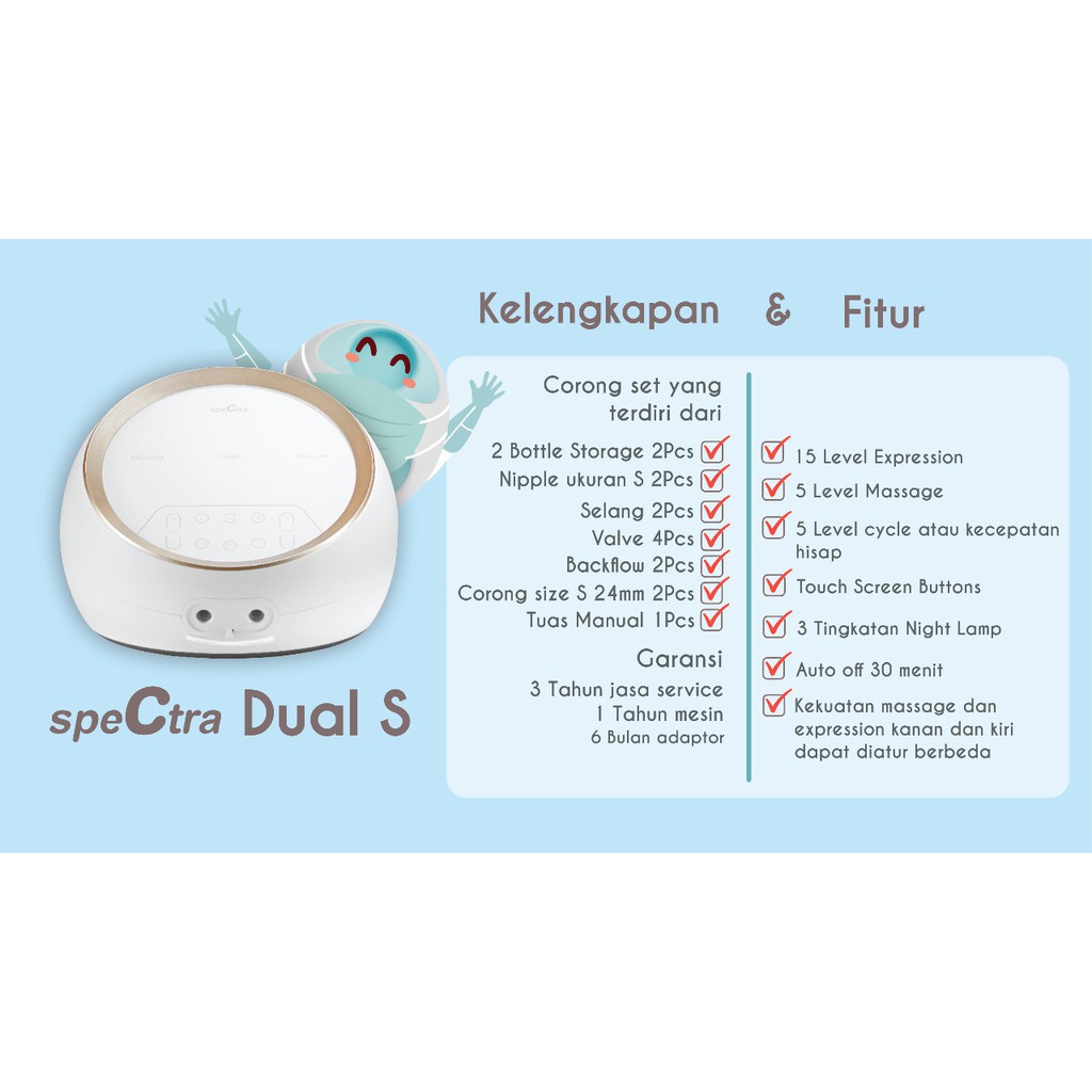 Spectra Dual S Breastpump