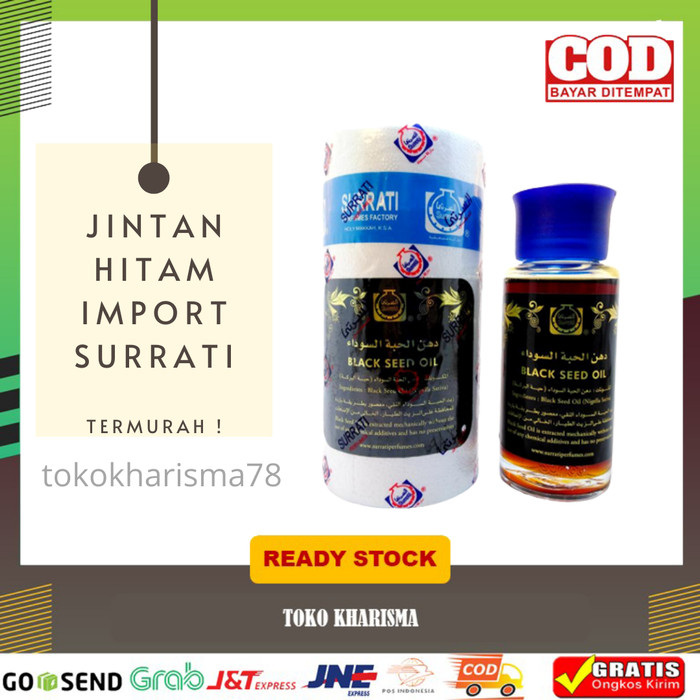 

Minyak Habbatussauda Surrati Import Habat Surati