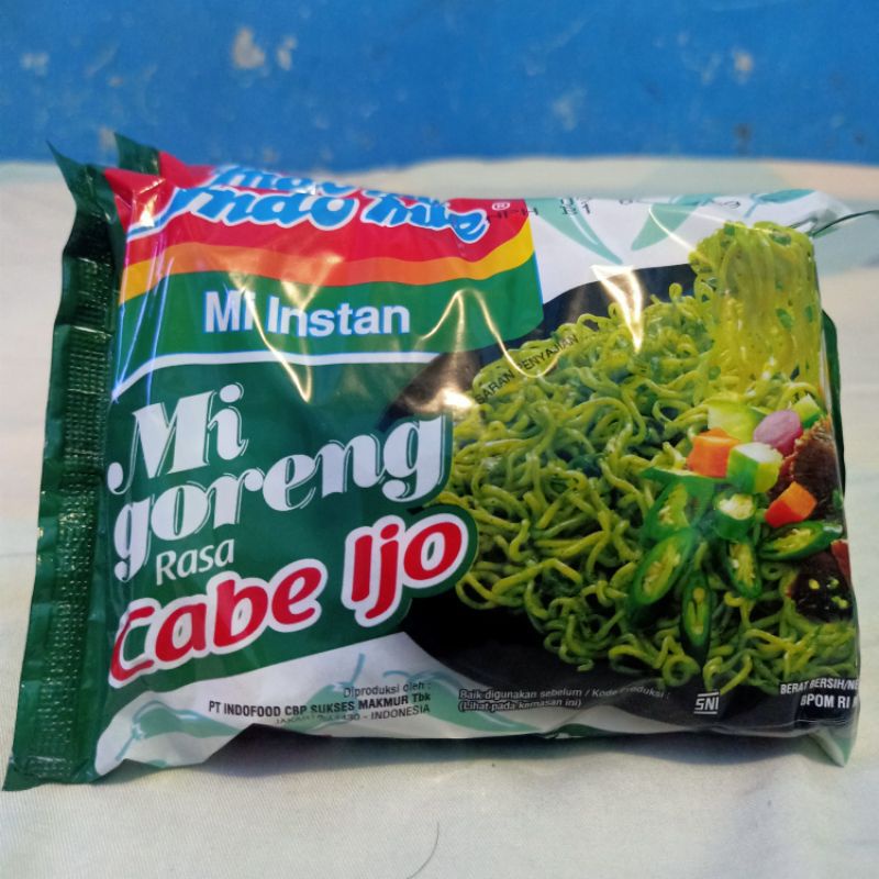 

indomie cabe ijo 1 pcs
