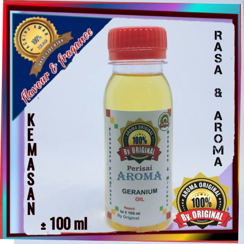 Essen Biang GERANIUM oil. Geranium flavour. Granium aroma biang umpan pancing 100ml