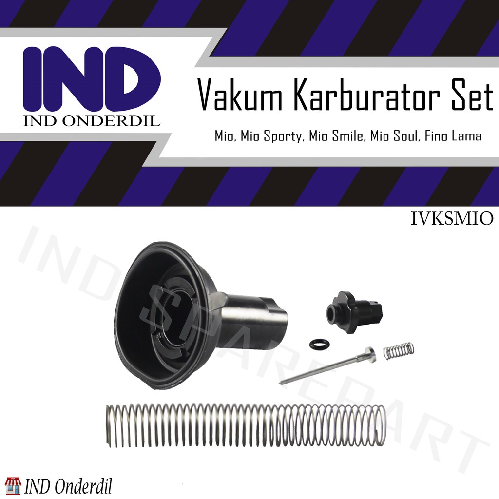 Vakum/Vacum Karburator/Carburator Assy/Set Karet/Jarum/Per Skep Mio Lama/Soul/Sporty/Smile/Fino