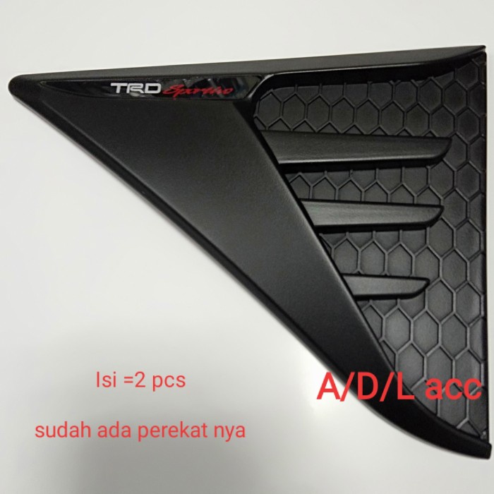 

HOT SALE!!! SIDE VENTILATOR INOVA INNOVA AIR FLOW SAMPING REBORN TRD BLACK HITAM TERMURAH