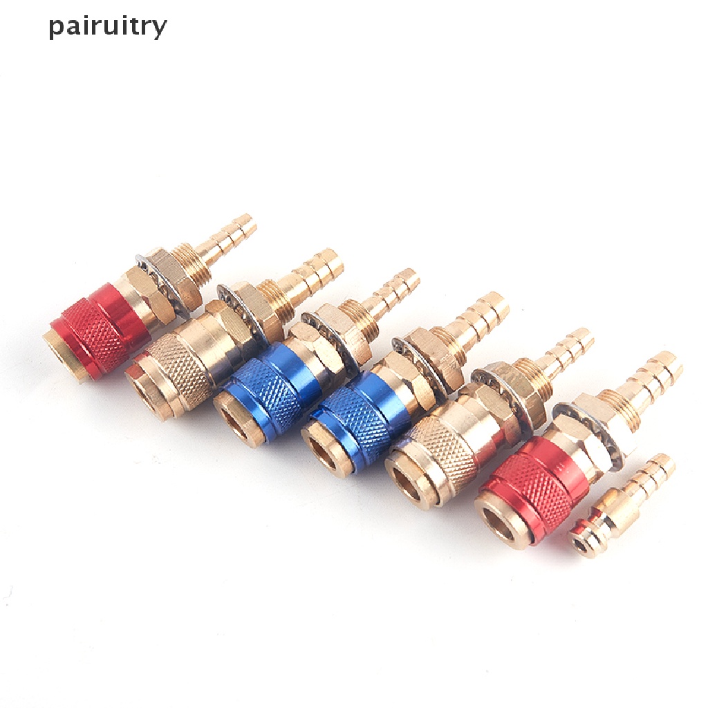 【PRT】 Water Cooled Gas Adapter Quick Connector For TIG/MIG Welding Torch Plug M6/M8 .