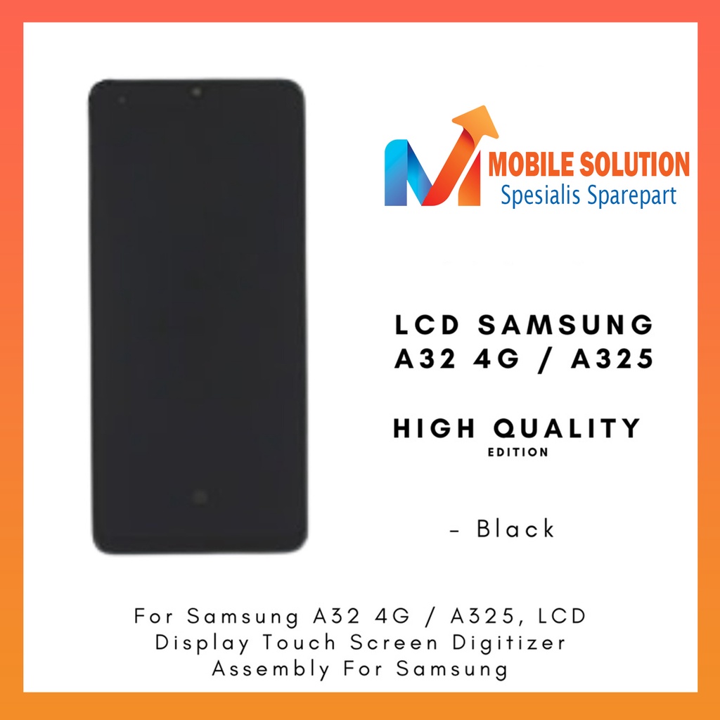 Grosir LCD SAMSUNG A32 4G / A325 / A325F ORIGINAL  INCEL 100% GARANSI 1 bulan + packing / BUbbel