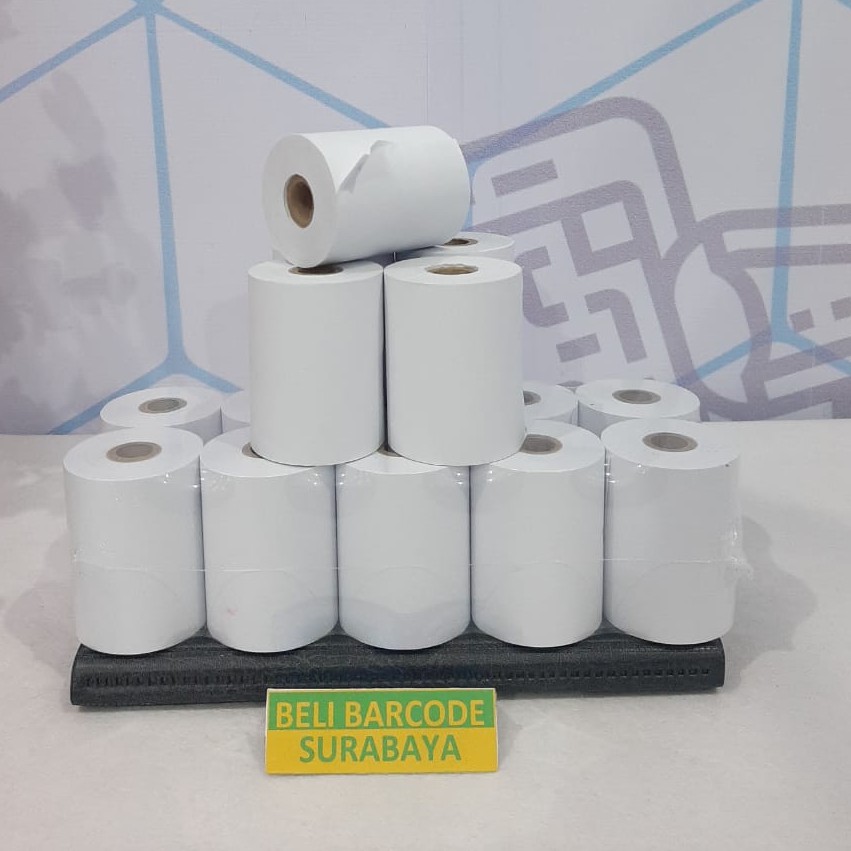 KERTAS STRUK KASIR HVS NCR 1 PLY 75x60MM