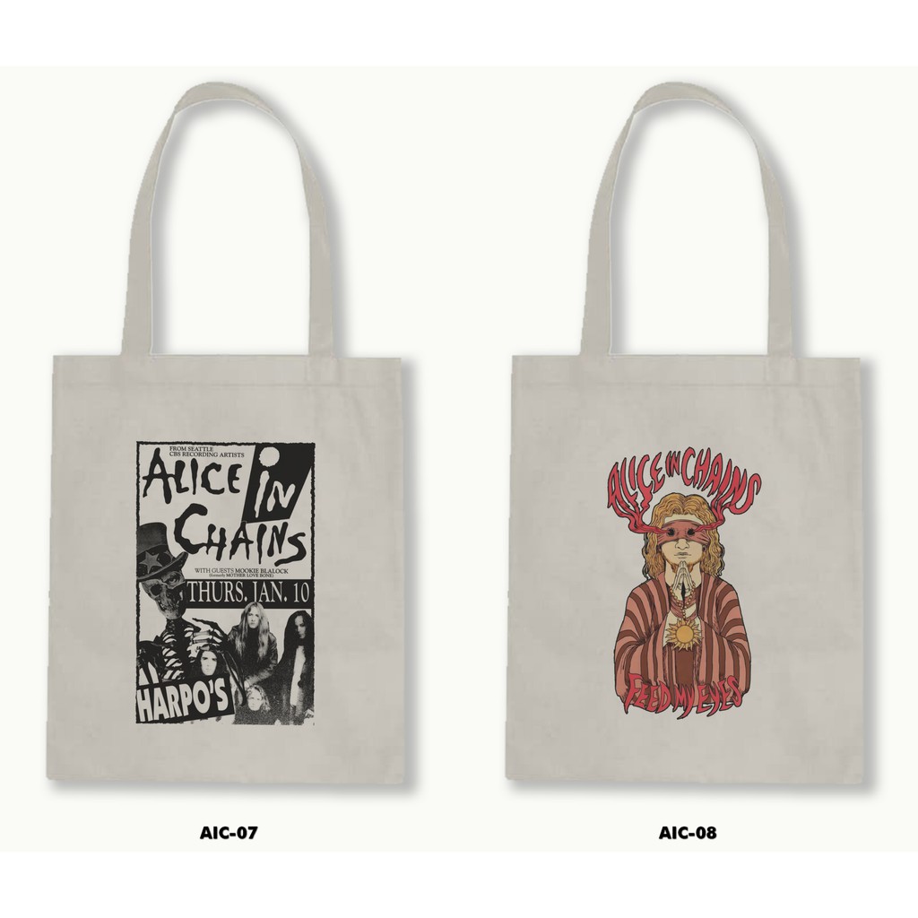 TOTE BAG BLACU - ALICE IN CHAINS