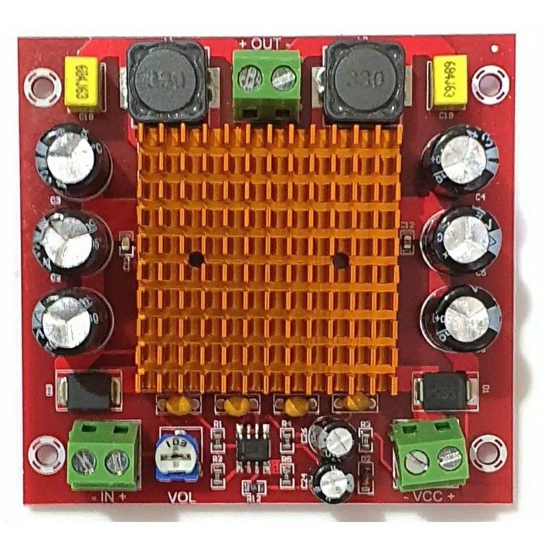 Power Amplifier KELAS D TPA3116D2 MONO 150W karakter sangat Halus dan Kuat