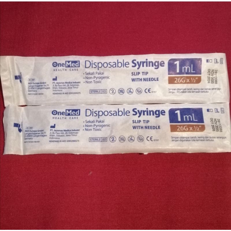 SPUIT JARUM SUNTIK 1 ML UNTUK HEWAN