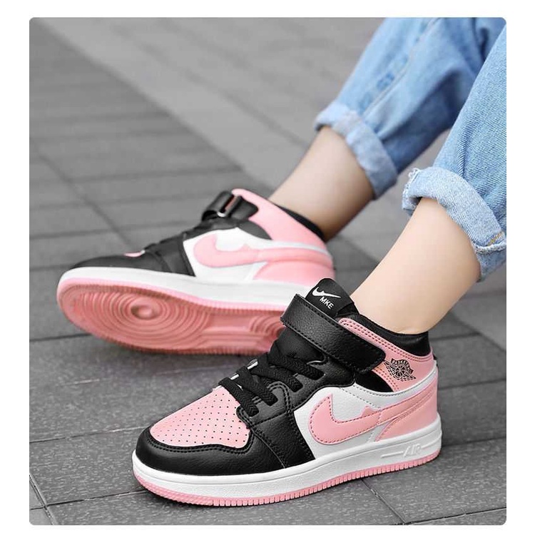 Minipetite SH21140 Sepatu Sneakers Anak Semi Boots Anak Laki-laki dan Perempuan Non LED Import Ringan Sepatu Anak Usia 3-12 Tahun Size 26-39