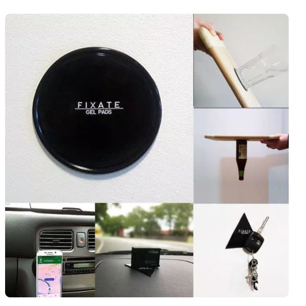 

Fixate Gel Pads Bulat (Original) Holder Perekat Serbaguna