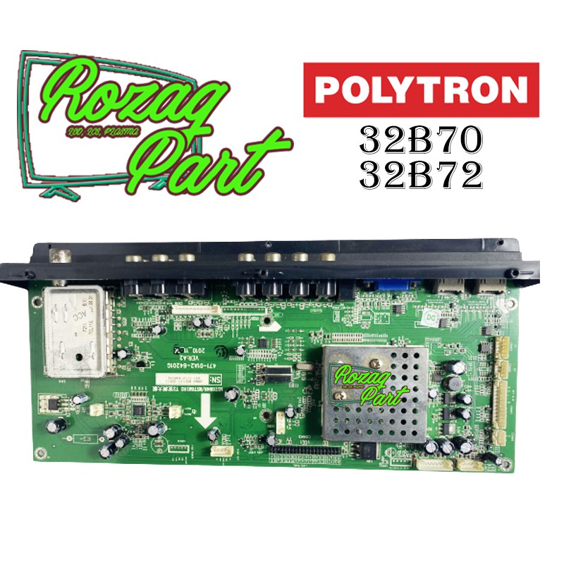 Mesin Mainboard Mpeg Modul TV Polytron Type PLD 32B72 32B 72