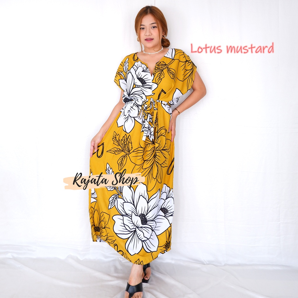 DASTER BALI BUSUI SEMATA KAKI-DTL LOTUS MUSTARD