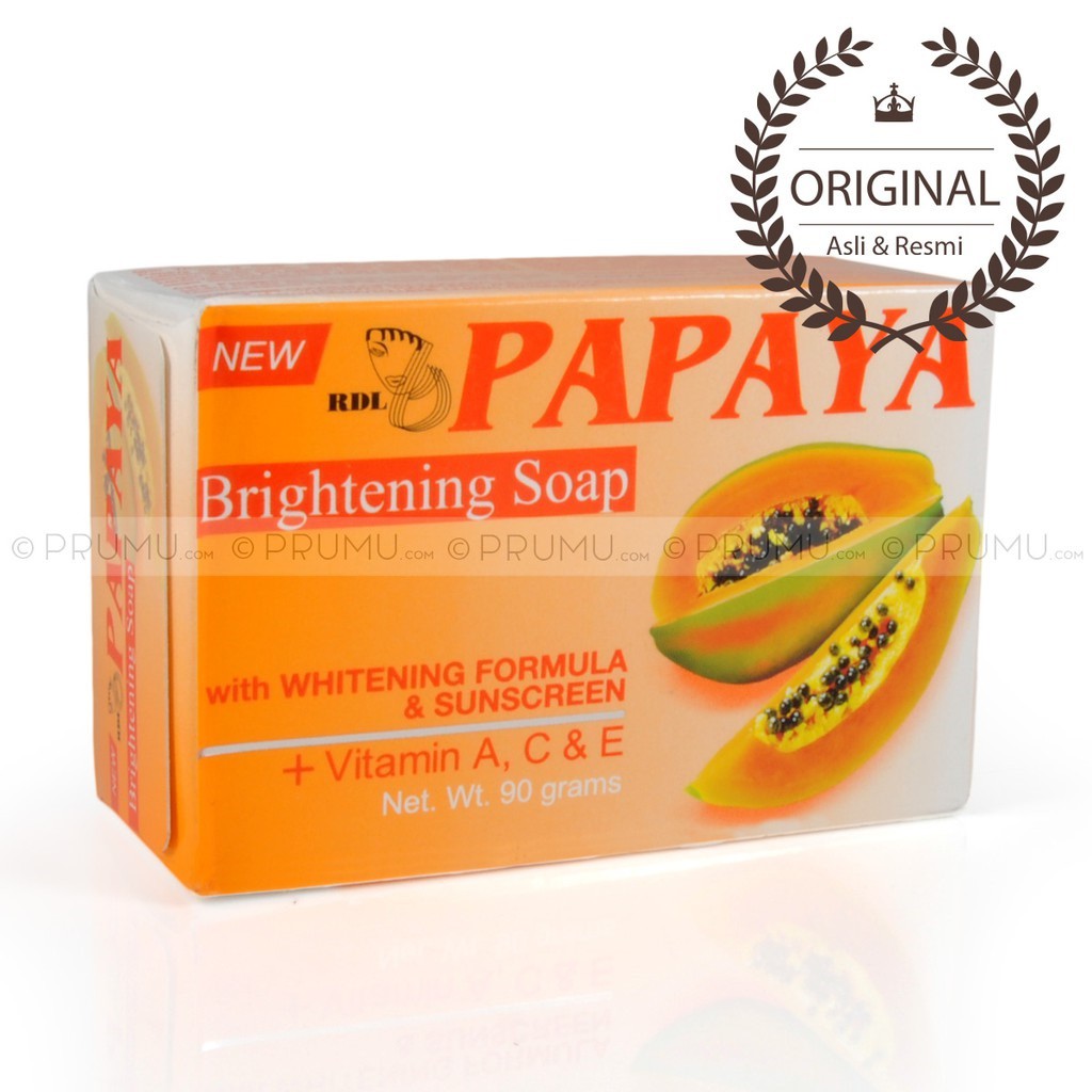 [RDL] Sabun Pepaya RDL Original / RDL Papaya Soap / 135gr