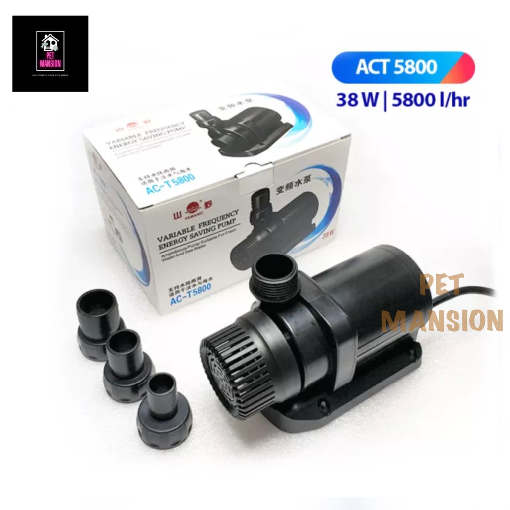 YAMANO amphibious pump ACT-5800 pompa aquarium amphibi ACT5800 ACT 5800
