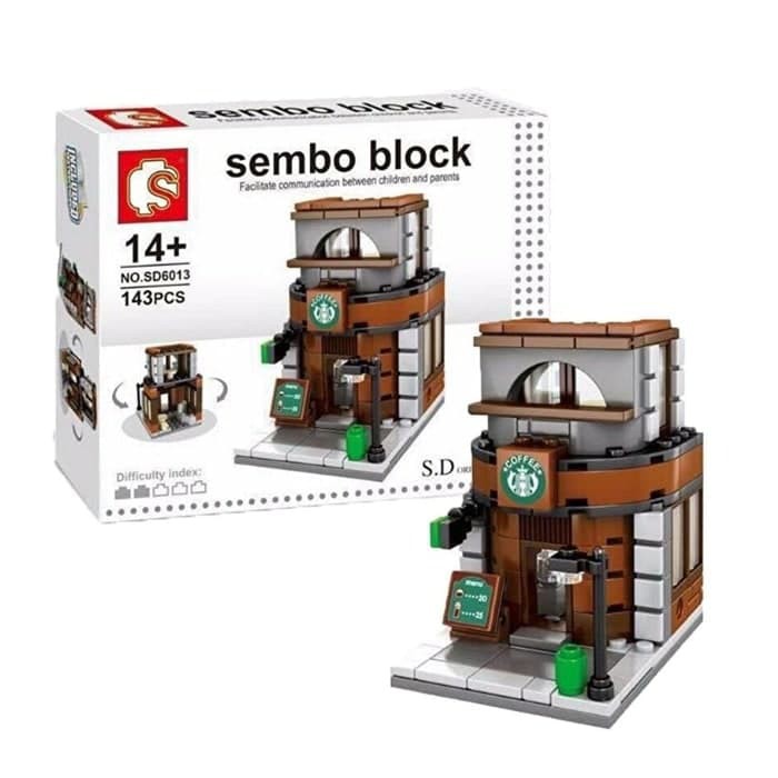 

Sembo Block Coffee shop 189 pcs