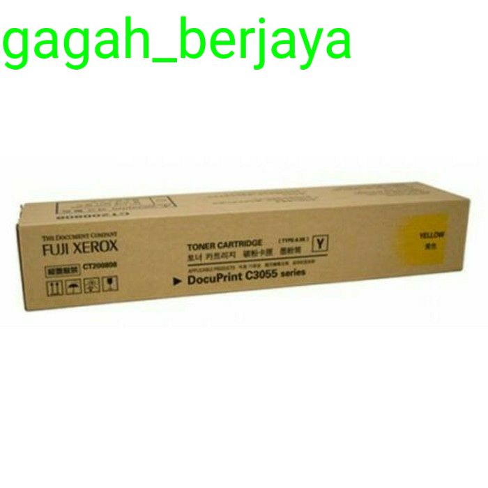 TONER FUJI XEROX C3055 YELLOW ORIGINAL