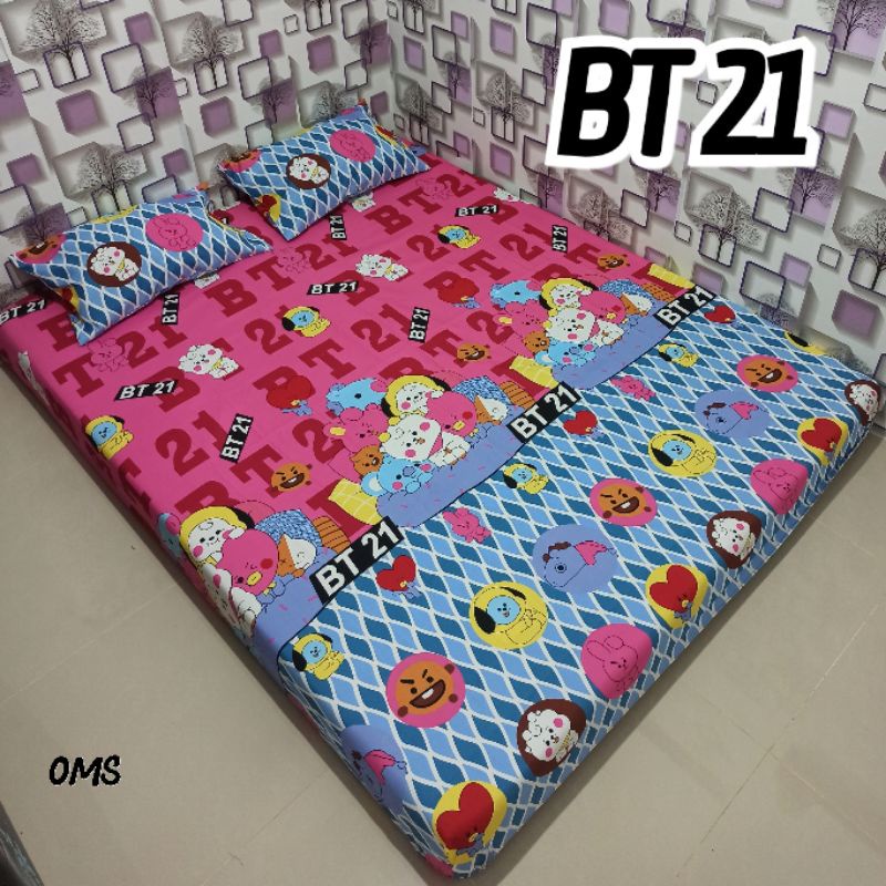 Sprei Homemade BT21