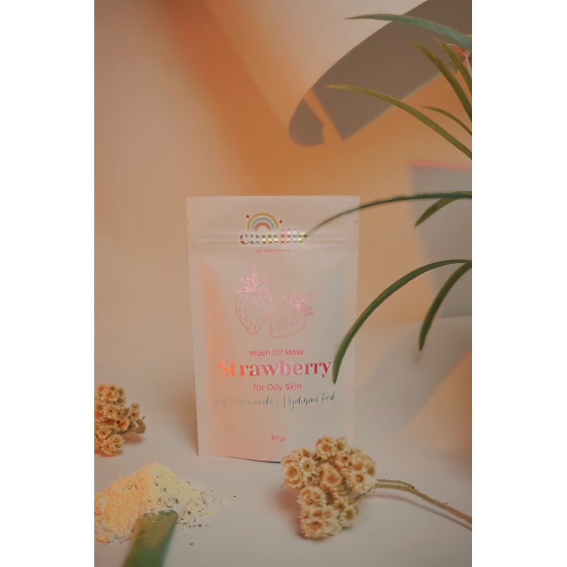 READY CAMILLE BEAUTY BPOM [RESS RESMI] FREE GIFT-Strawberry
