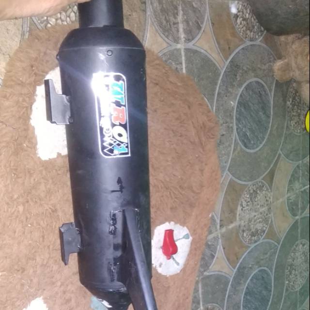 Knalpot WRC mber parah untuk beat