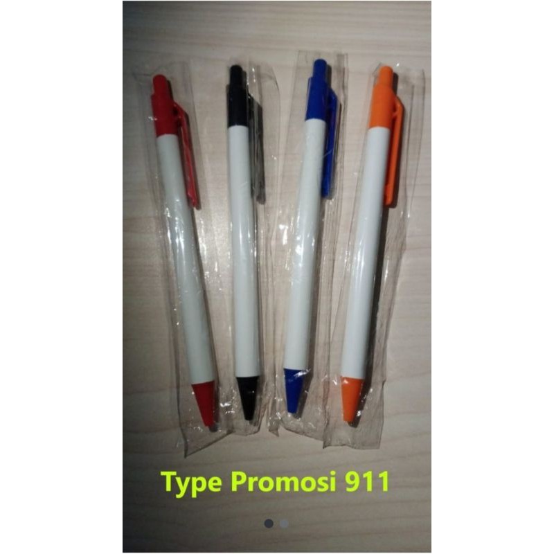 

BALLPOINT PULPEN PROMOSI KANTOR SEKOLAHSOUVENIR-1LUSIN-PROMO911