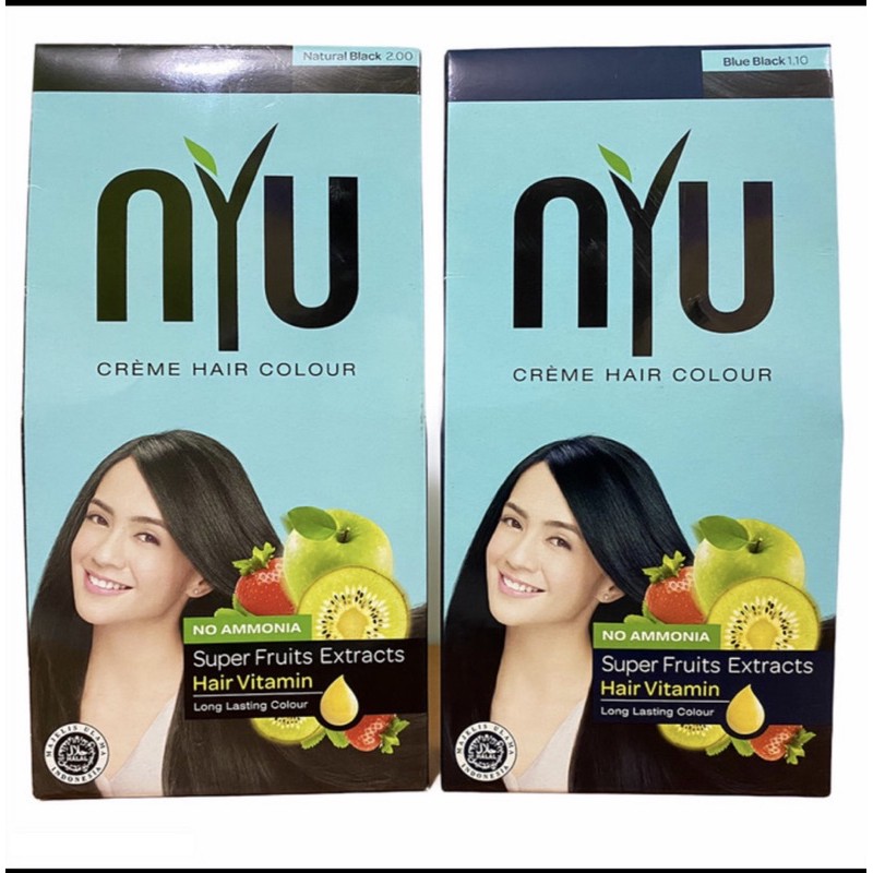 NYU Creme Hair Colour Pewarna Rambut Cat Rambut