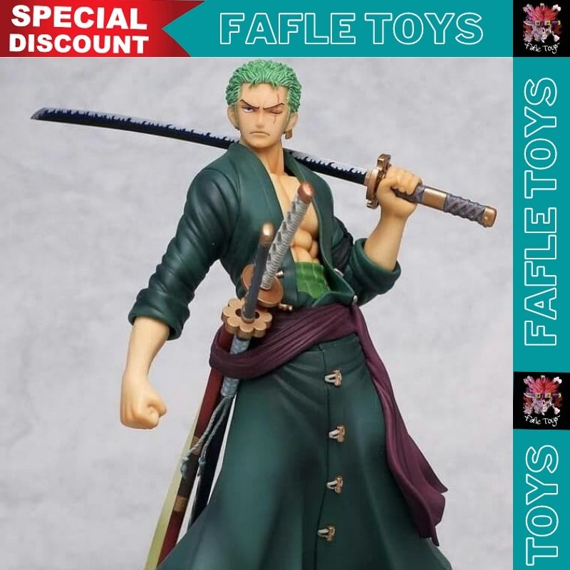 POP Zoro Sailing Again Kws /  Action Figure One Piece POP Sailing Again RORONOA Zoro / Zoro Figure O