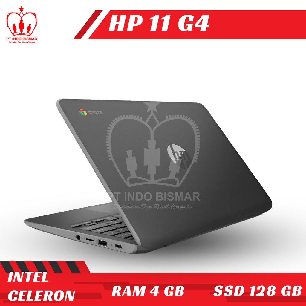 HP 11 G4 CELERON RAM 4GB SSD 128GB